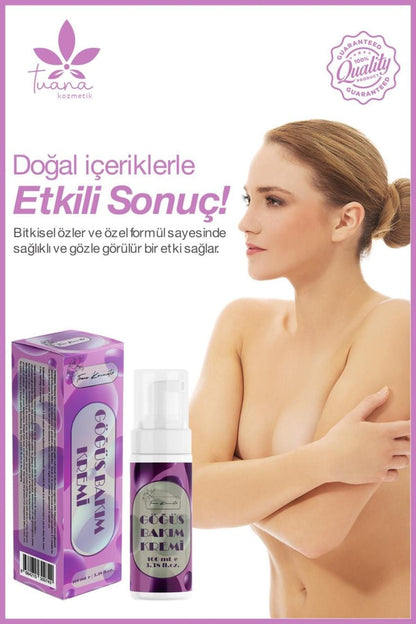 Tuana Kozmetik Göğüs Ve Kalça Dikleştirici & Dolgunlaştırıcı , Büyütücü, Sıkılaştırıcı Göğüs Bakım Kremi ml