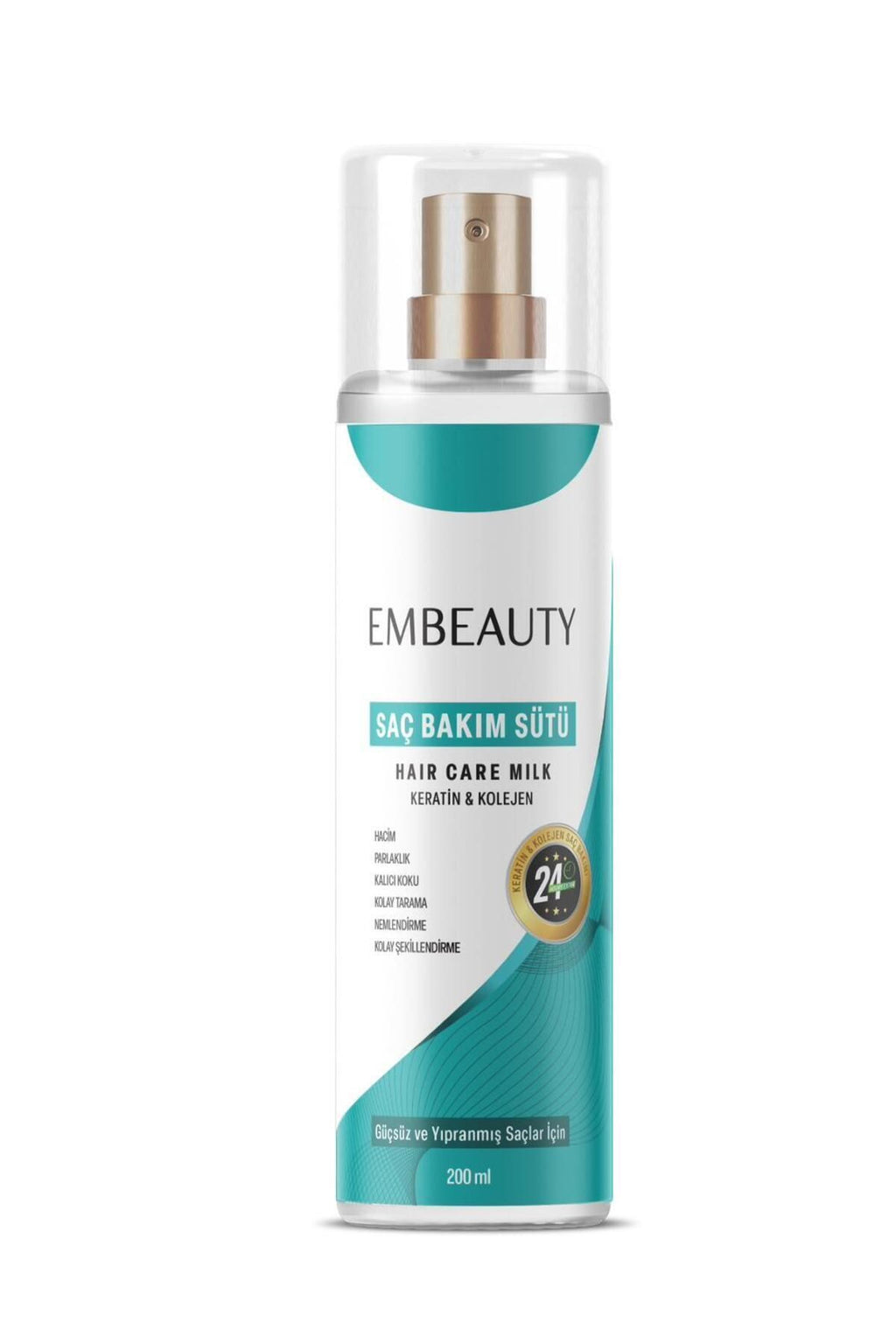 Embeauty Besleyici Keratin Kolajen Saç Bakım Sütü ML