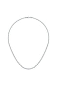Merano Design 3mm Rhodium Su Yolu Kolye