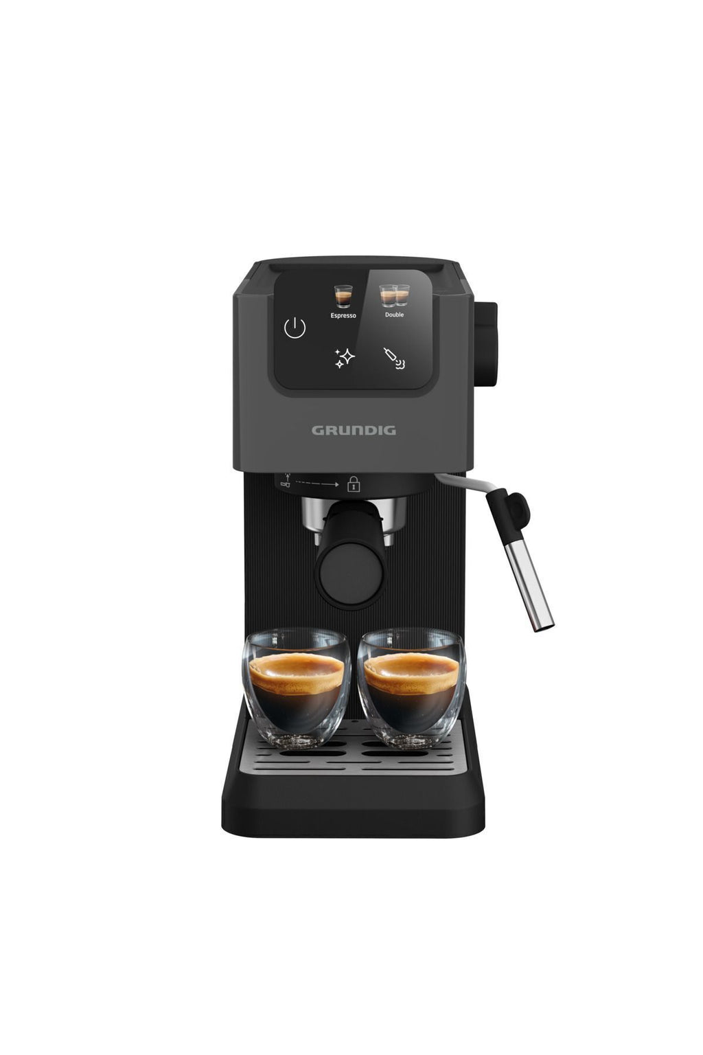 Grundig Delisia Coffee KSM Süt Köpürtücülü Manuel Espresso Makinesi - Görsel 5