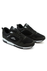 Slazenger Azez Siyah Beyaz Unisex Rahat Sneaker Spor Ayakkabı - Siyah Beyaz