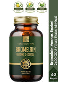 Naturagen Bromelain 2400 GDU 1000 mg 60 Kapsül | Ananas Kaynaklı Enzim | Yüksek Enzim Aktivitesi