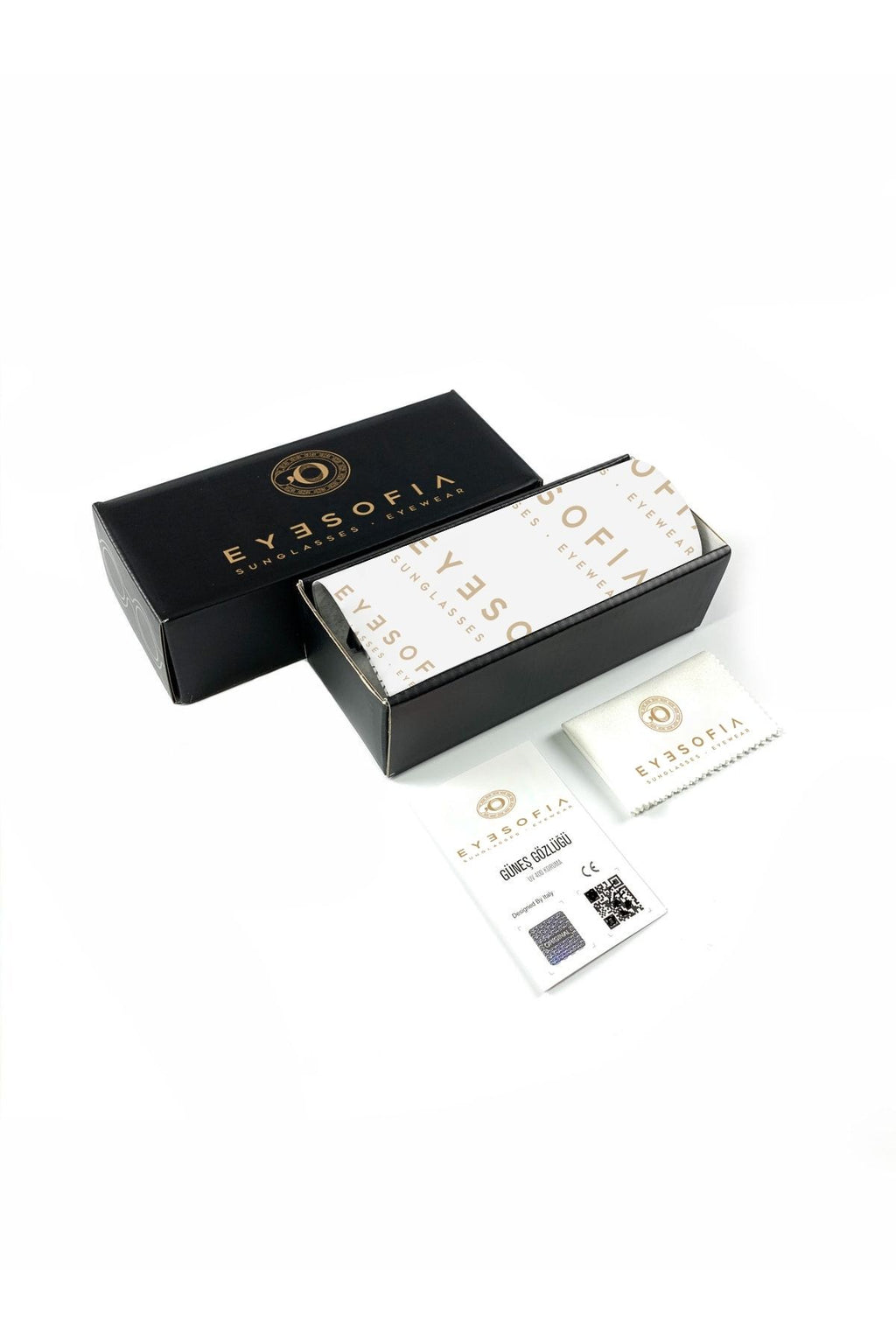 Eyesofia Tamela Kemik Oval Unisex Siyah Metal Sap Güneş Gözlüğü - Görsel 8