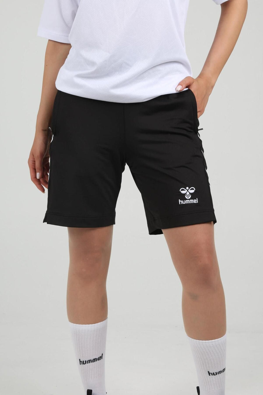 hummel Dream Cepli Kamp Şortu Siyah - Ackgri