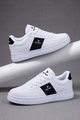 PRO JACK Beyaz Günlük Ortopedik Sneaker Erkek Spor Ayakkabı - PJ732 - Beyaz-Siyah