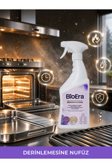 BioEra Güçlü ve Doğa Dostu - Fırın Izgara Yanık Yağ Sökücü Temizleyici Sprey 750ml