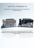 Arvina Atelier Kişiselleştirilebilir Showroom | Premium Koleksiyon | Parlak Logo | 1:64 (Araçlar Dahil Değildir)