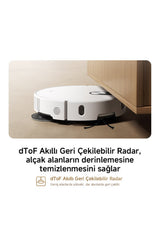 Xiaomi Robot Vacuum 5 Beyaz Akıllı Robot Süpürge 20000 Pa Emiş Gücü ( Xiaomi Türkiye Garantili)