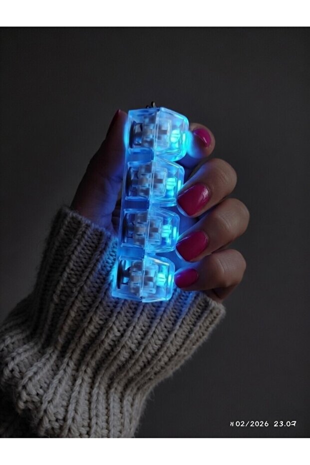 BESTTOYS Işıklı stres giderici click sesli ışıklı klavye LED ışıklı klavye anahtarlık KARIŞIK RENK GÖNDERİLİR