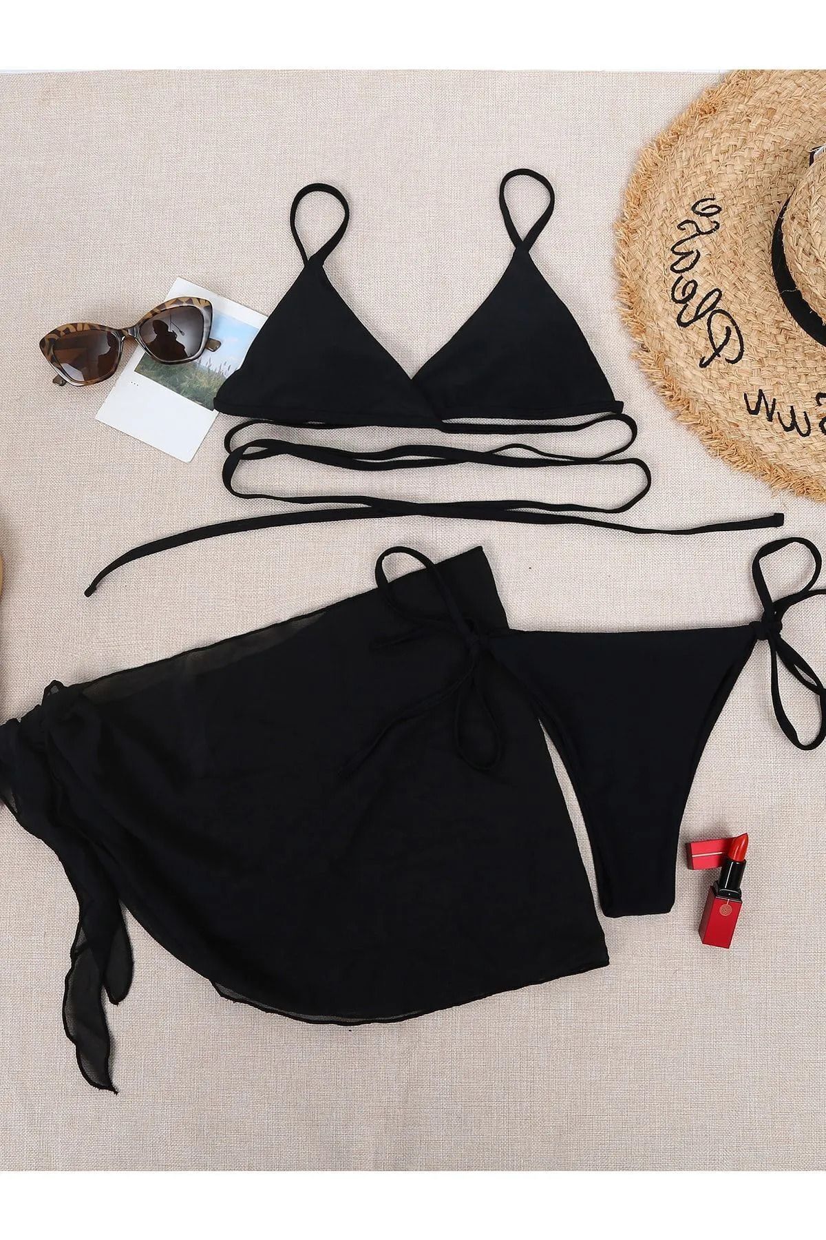 Rose Alexandra Kadın 3'lü Bikini Set