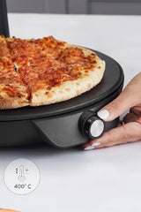 Karaca Gastro 10 in 1 Pizza Lahmacun ve Tandır Ekmeği Makinesi Biodiamond Matte Black - Black