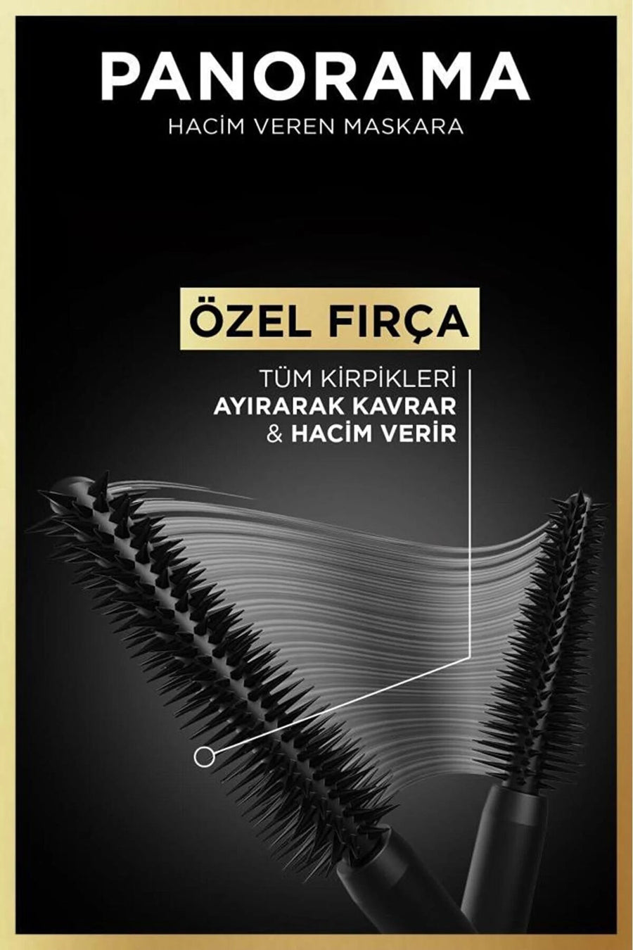 L'Oreal Paris Panorama Maskara Siyah + Sürpriz Kutu Hediye