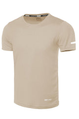 Ghassy Co Erkek Nem Emici Hızlı Kuruma Atletik Teknik Performans Spor T-shirt - Lacivert