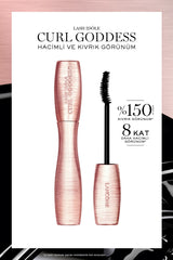 Lancome Lash Idole Curl Goddess Kıvrık Görünüm Veren Hacim Etkili Siyah Maskara 3614274491081 - Siyah