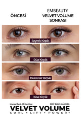 Embeauty Ultra Siyah Dolgunlaştırıcı Maskara – Hacim ve Uzunluk Etkili