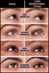 Maybelline New York Lash Sensational Yelpaze Etkili Siyah Maskara Intense Fiyatı - No Color