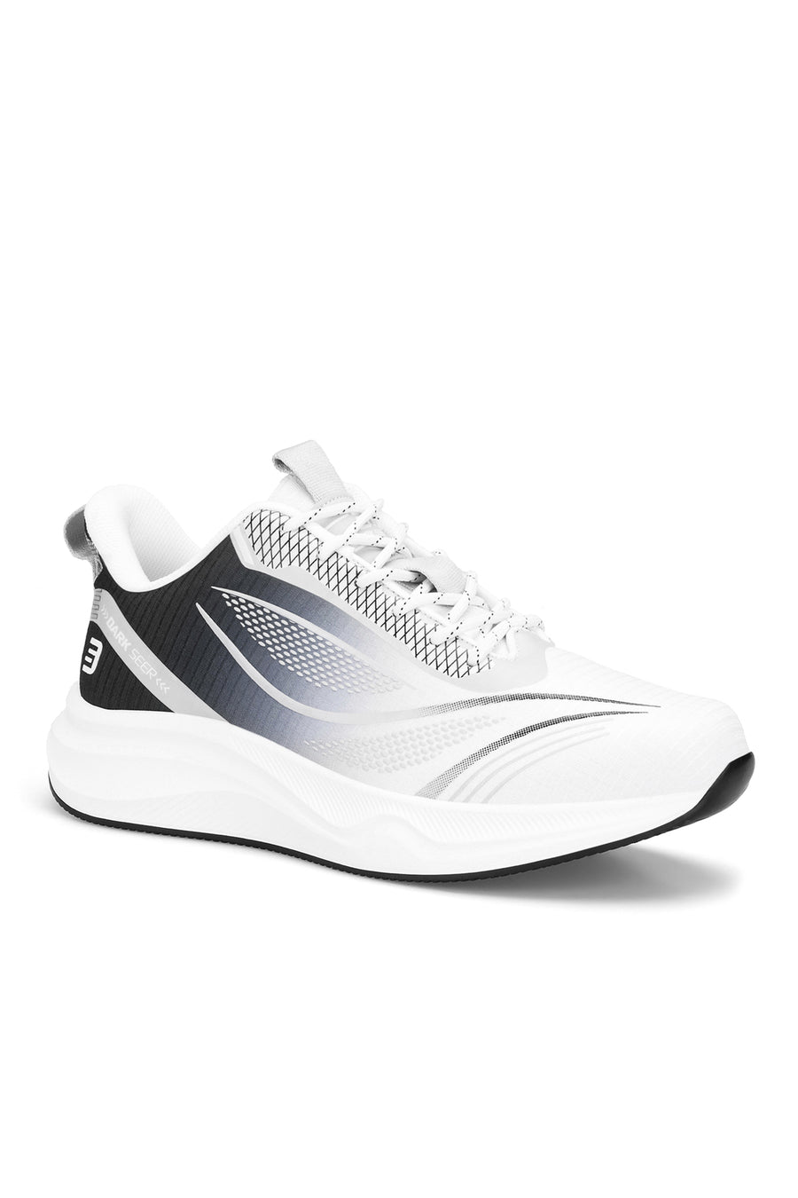 Dark Seer DS SPECTRE XY Beyaz Siyah Erkek Sneaker Günlük Spor Ayakkabı - Beyaz Siyah