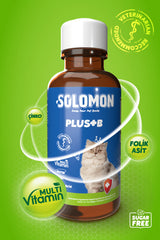 Solomon Kediler Için Tüy Sağlığını Destekleyici Multivitamin