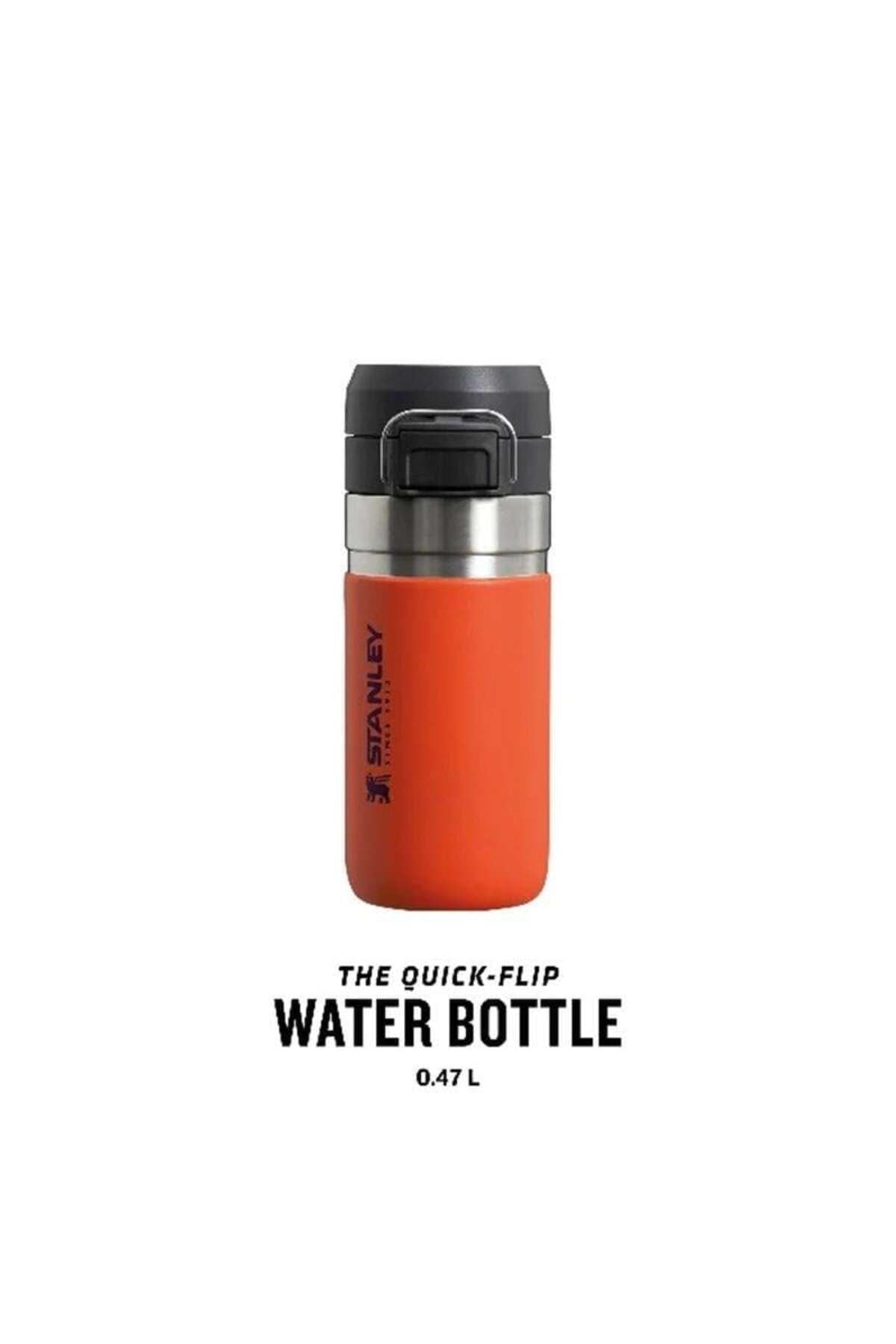 Stanley The Quick-flip Water Bottle oz/Ltigerlily Termos - Görsel 3