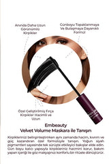 Embeauty Ultra Siyah Dolgunlaştırıcı Maskara – Hacim ve Uzunluk Etkili
