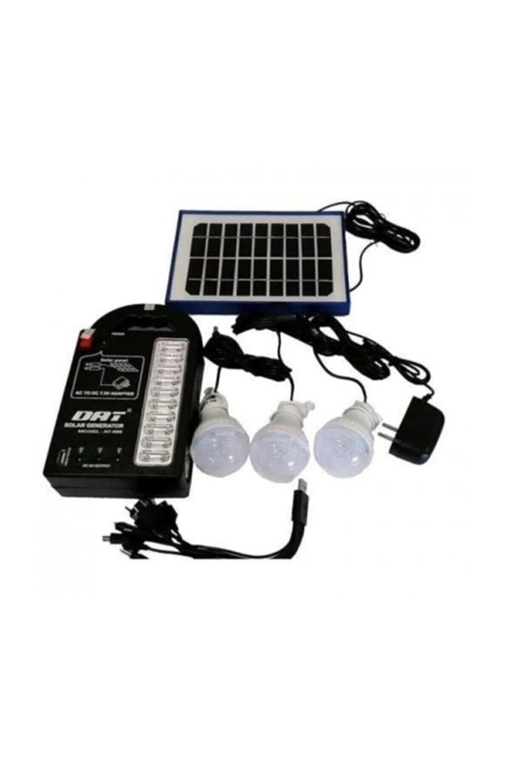 kar-bul Dat Radyolu Solar Güneş Enerjili Aydınlatma Sistemi Kamp Lambası Adet Lambalı At-