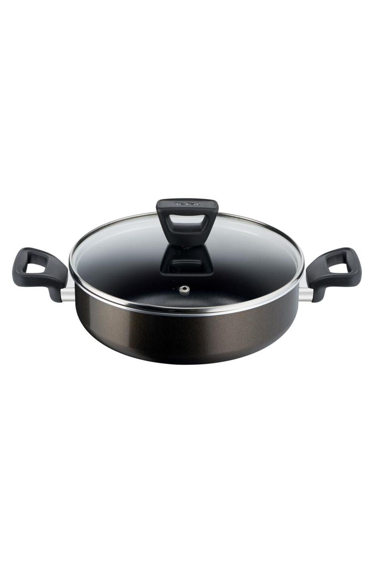 TEFAL Titanyum 2x Xl Difüzyon Tabanlı Kısa Tencere - 26 Cm