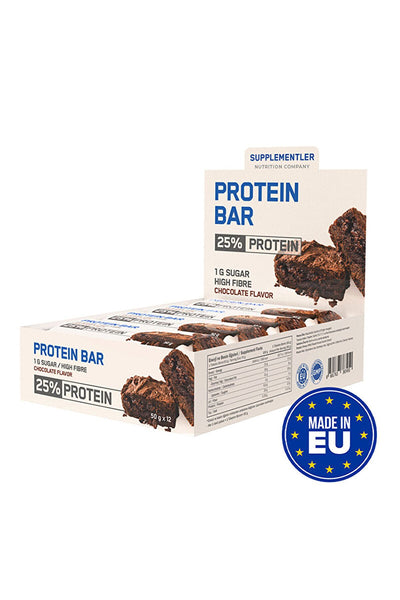 Supplementler Protein Bar 50 gr 12 Adet - Çikolata