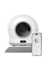 Xenon Smart Otomatik Kedi Tuvaleti (Kameralı) | 72 Lt, Mobil Kontrollü, Wifi, Akıllı Kedi Tuvaleti (X8623)
