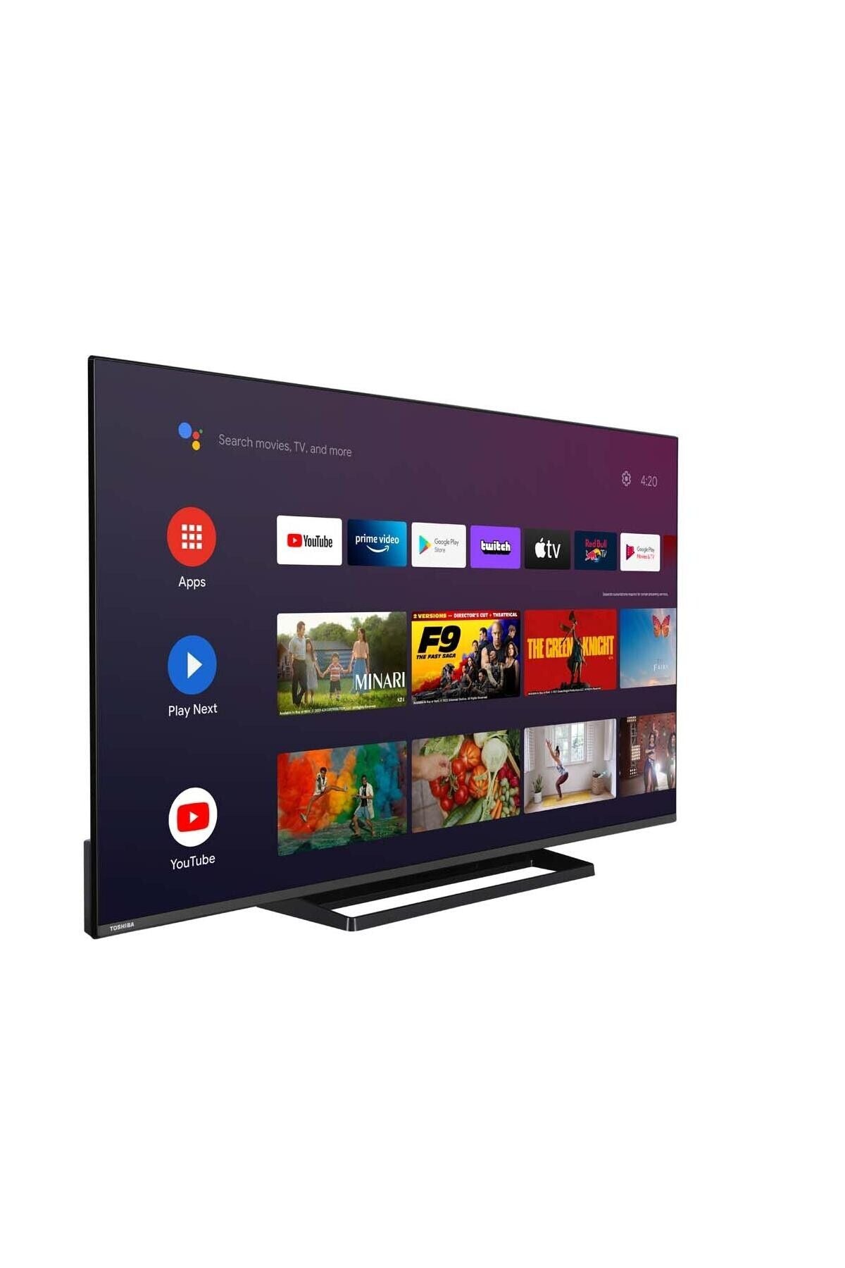 Toshiba UAEDT " Ekran Uydu Alıcılı K Ultra HD Android Smart LED TV - Görsel 2