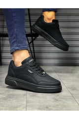 Jack Lion Erkek Sneaker Gündelik Ortopedik Ayakkabı Efgcmfrt105 - Siyah