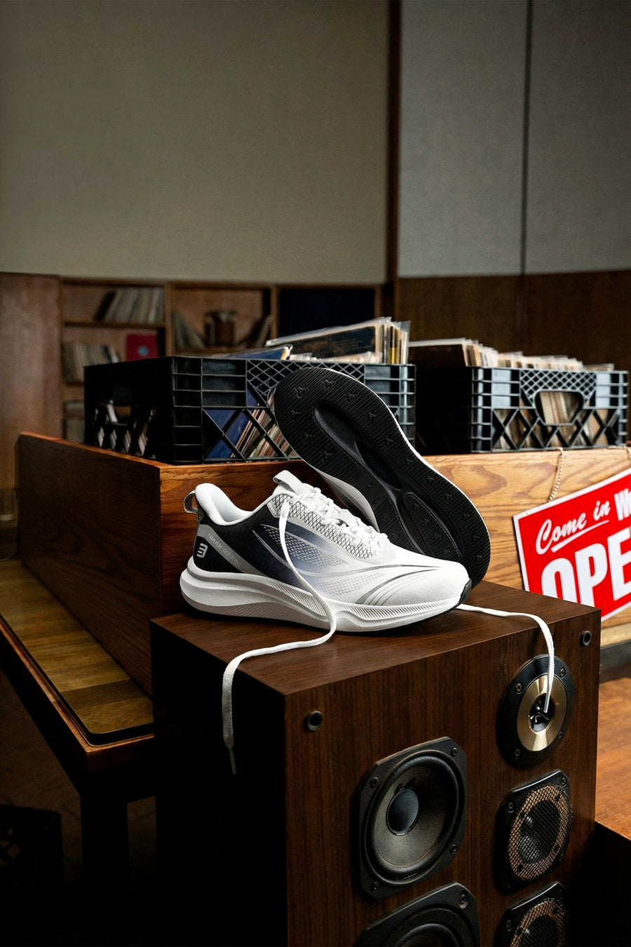 Dark Seer DS SPECTRE XY Beyaz Siyah Erkek Sneaker Günlük Spor Ayakkabı - Beyaz Siyah