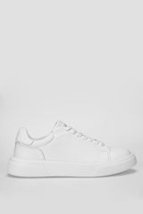 Lufian Tommy Erkek Sneaker Ayakkabı Beyaz - Beyaz