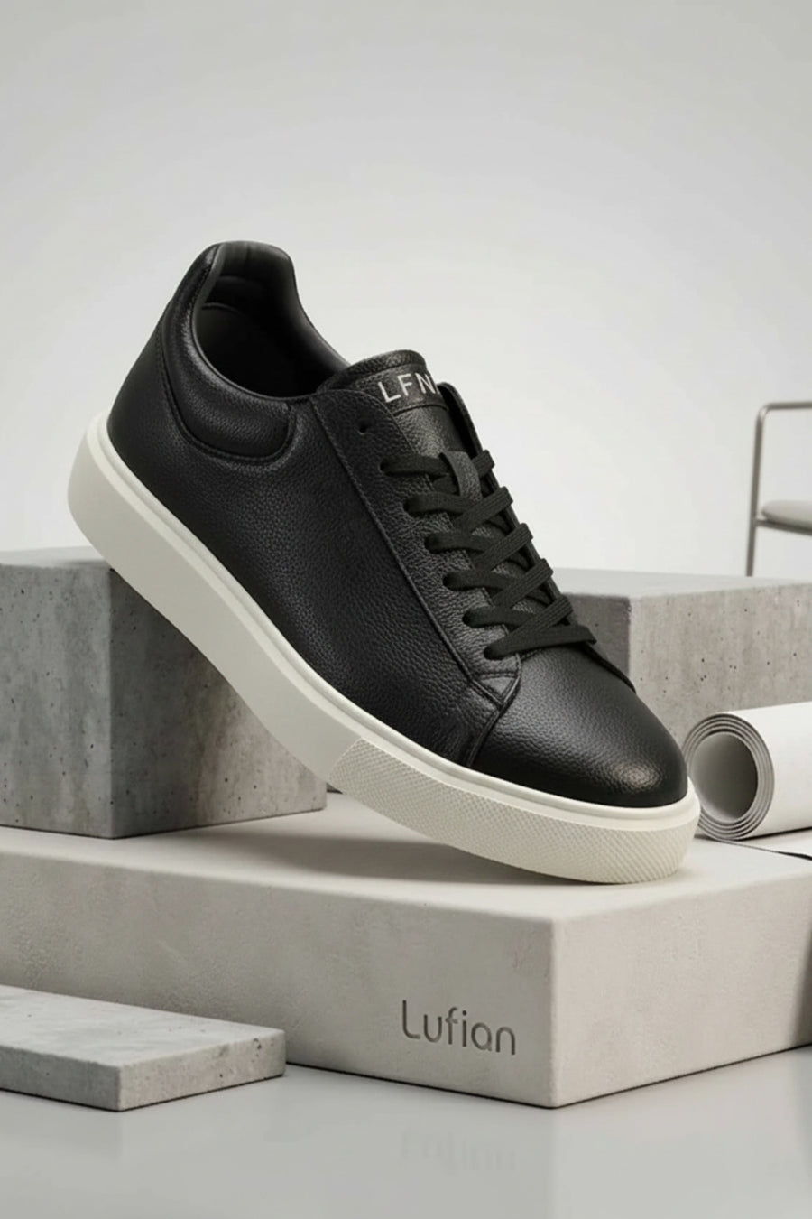 Lufian Tommy Erkek Sneaker Ayakkabı Siyah - Ry