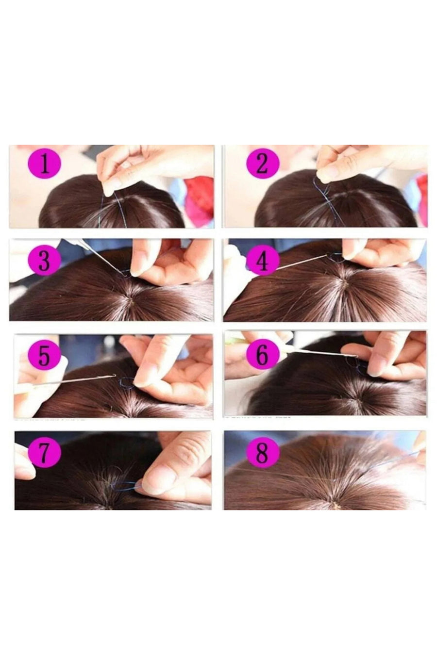 Darya DD283 Işıltılı Hair Tinsel Saç Simi Açık pembe HT09