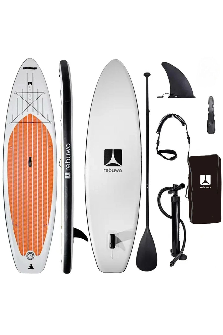 Rebuwo SUP Şişme Sörf Tahtası Stand Up Paddle Board 82*320*15 cm