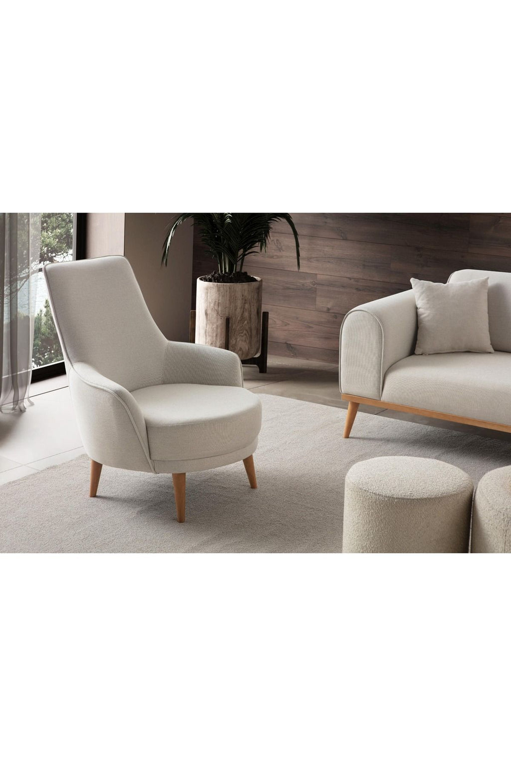 EDSY HOME Rebul ++Koltuk Takımı Bej Renk - Görsel 8