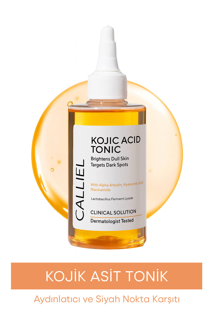 CALLİEL Aydınlatıcı, Leke Ve Siyah Nokta Karşıtı Kojik Asit Tonik 200 ml