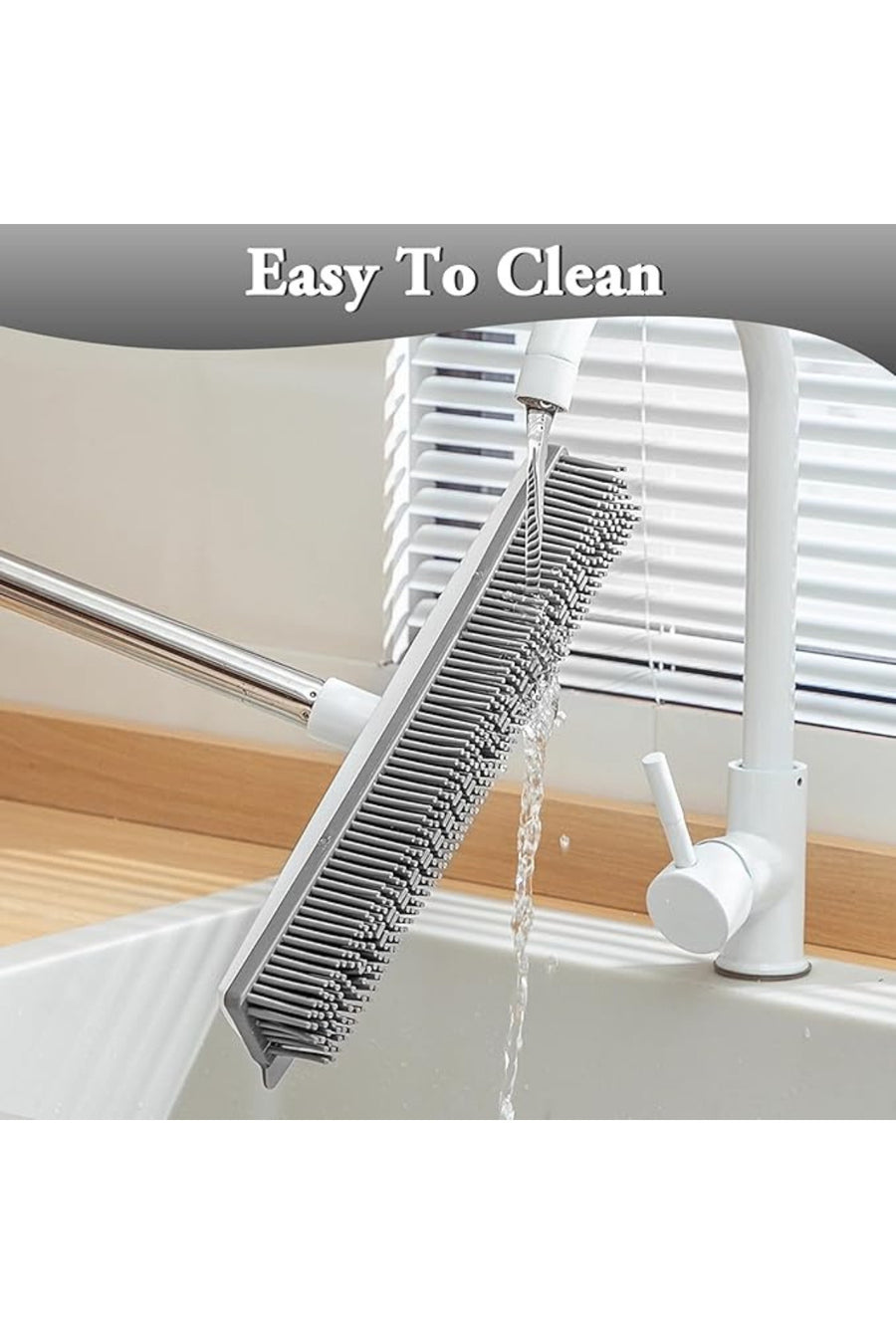 Single Çekpas Kauçuk Fırça Paspas Mop / Banyo Vip Turbo Temizlik / Ev Araba Zemin Temizlik