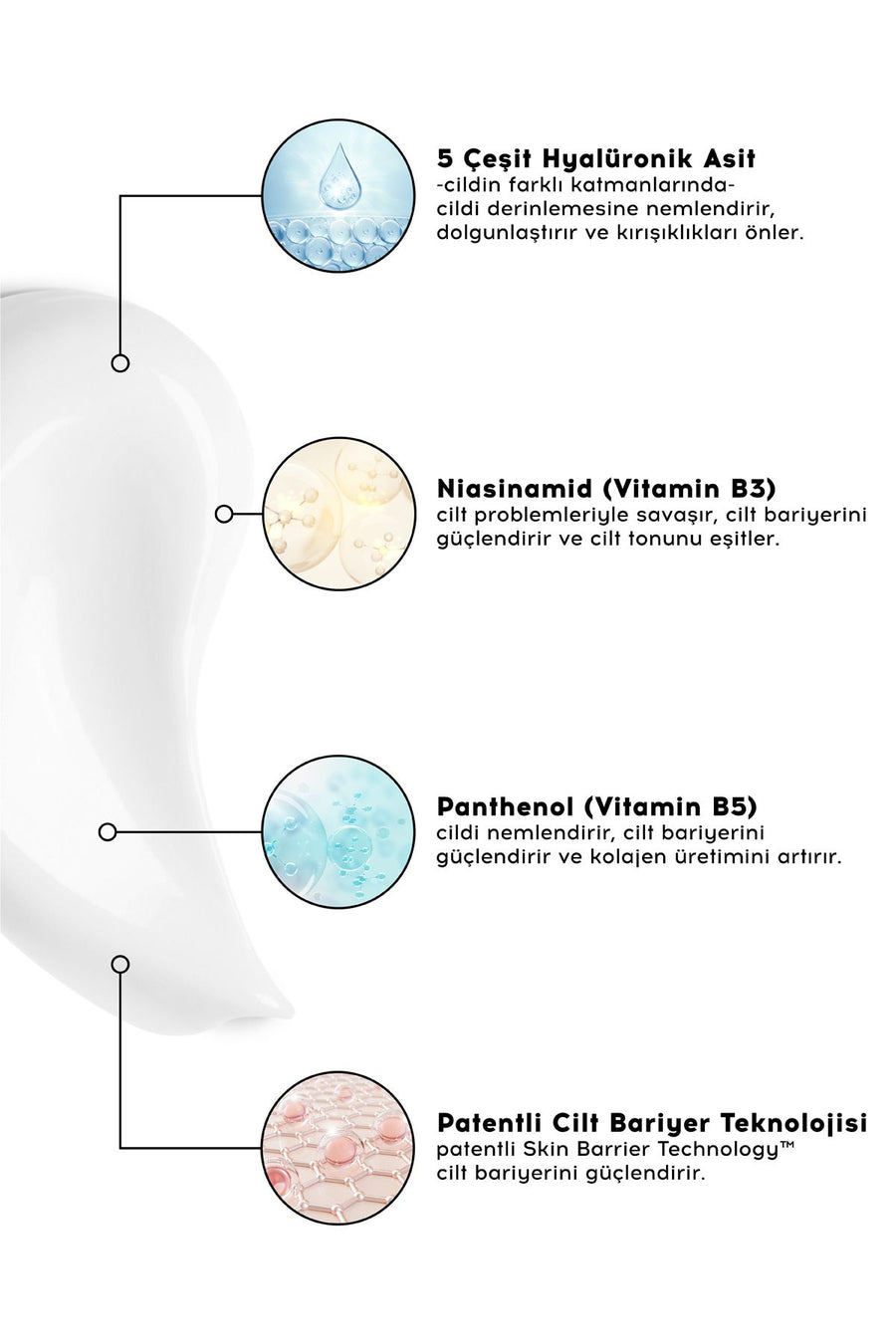 Cream Co. Moisturizer | Su Bazlı Nemlendirici Yüz Kremi Ciltonu Eşitleyici Aydınlatıcı | Tüm Ciltipleri