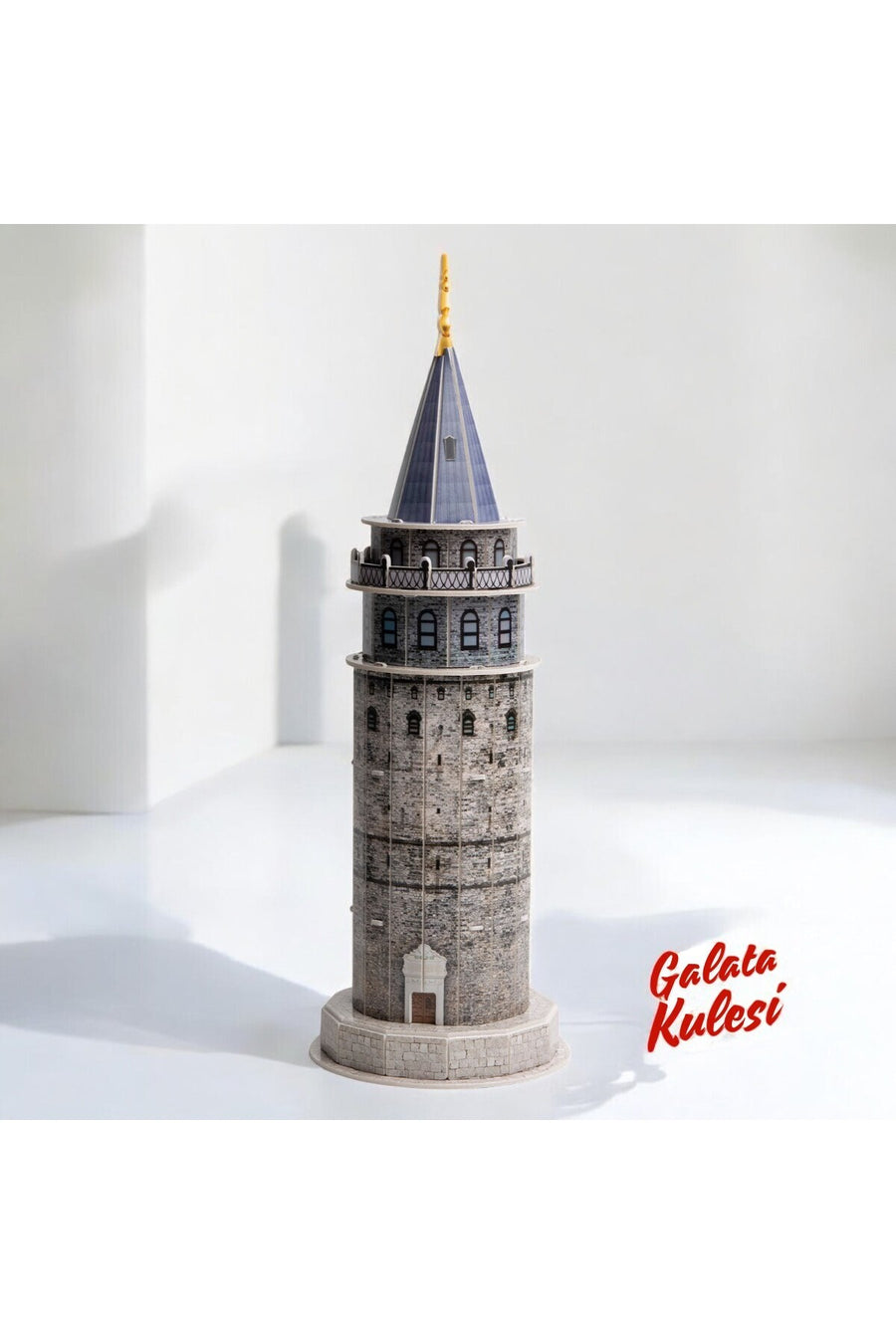 tugce shopping Galata Kulesi 3D Puzzle 15 Parça Eğitici ve Dekoratif Kağıt Maket Kolay Montaj Çocuk ve Yetişkinler