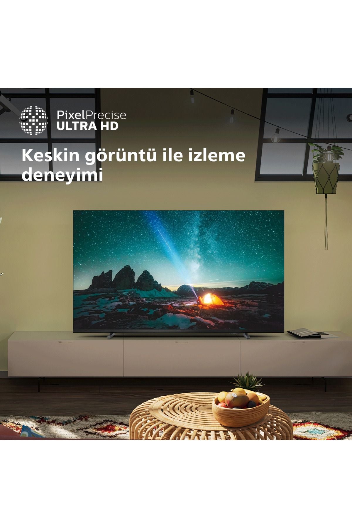 Philips PUS/" K UHD Uydu Alıcılı Smart LED TV - Görsel 5