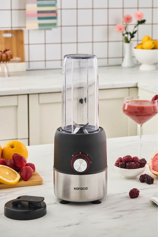 Karaca Blend & Rush Inox Personal Kişisel Smoothie Blender Black