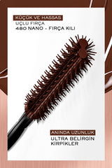 Lancome Lash Idôle Flutter Extension Uzun Kirpik Görünümü Veren Kahverengi Maskara 8.5ml 3614274831573