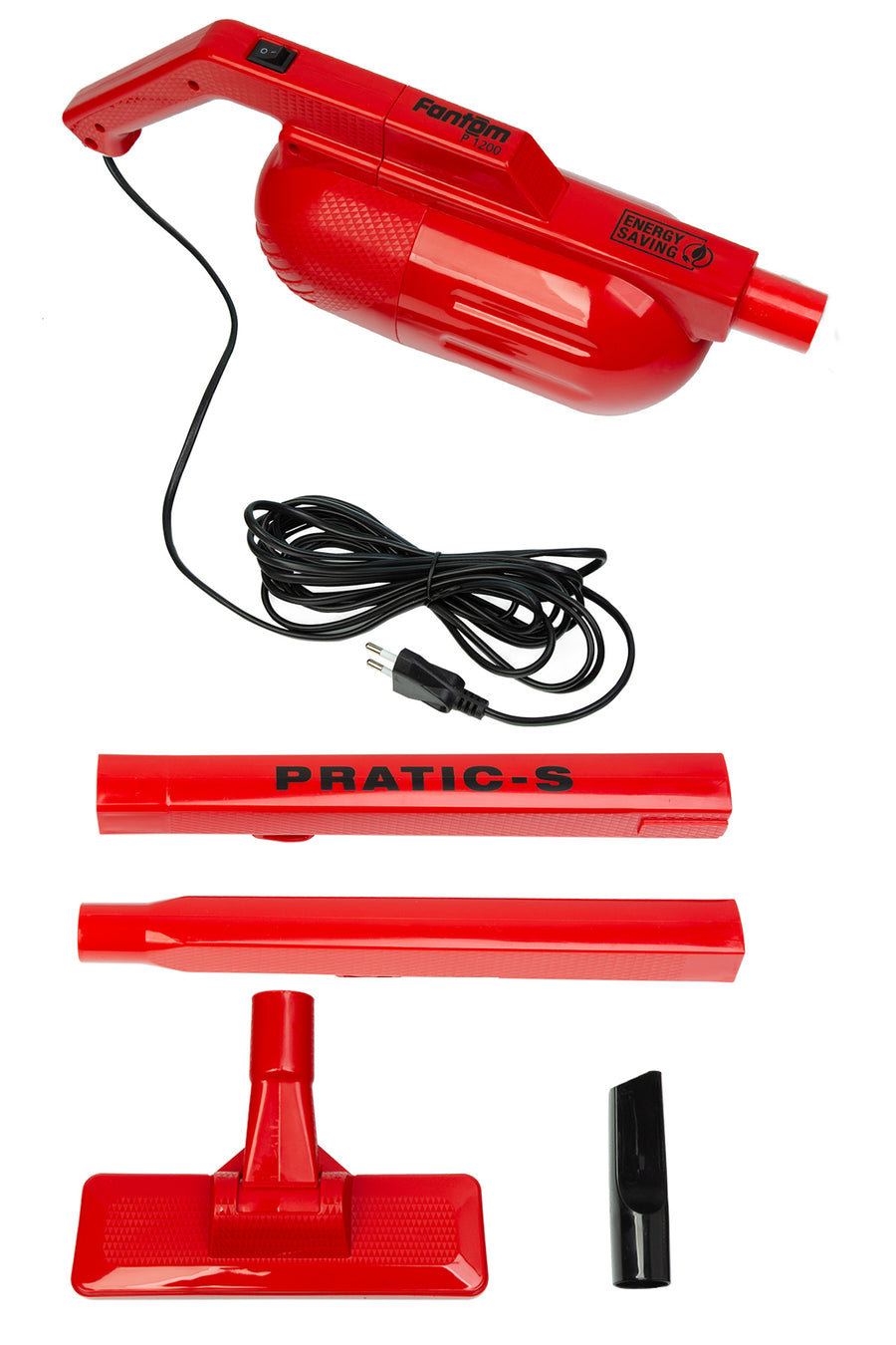 FANTOM Pratıc-S P1200 Toz Torbasız Dikey Süpürge Kırmızı