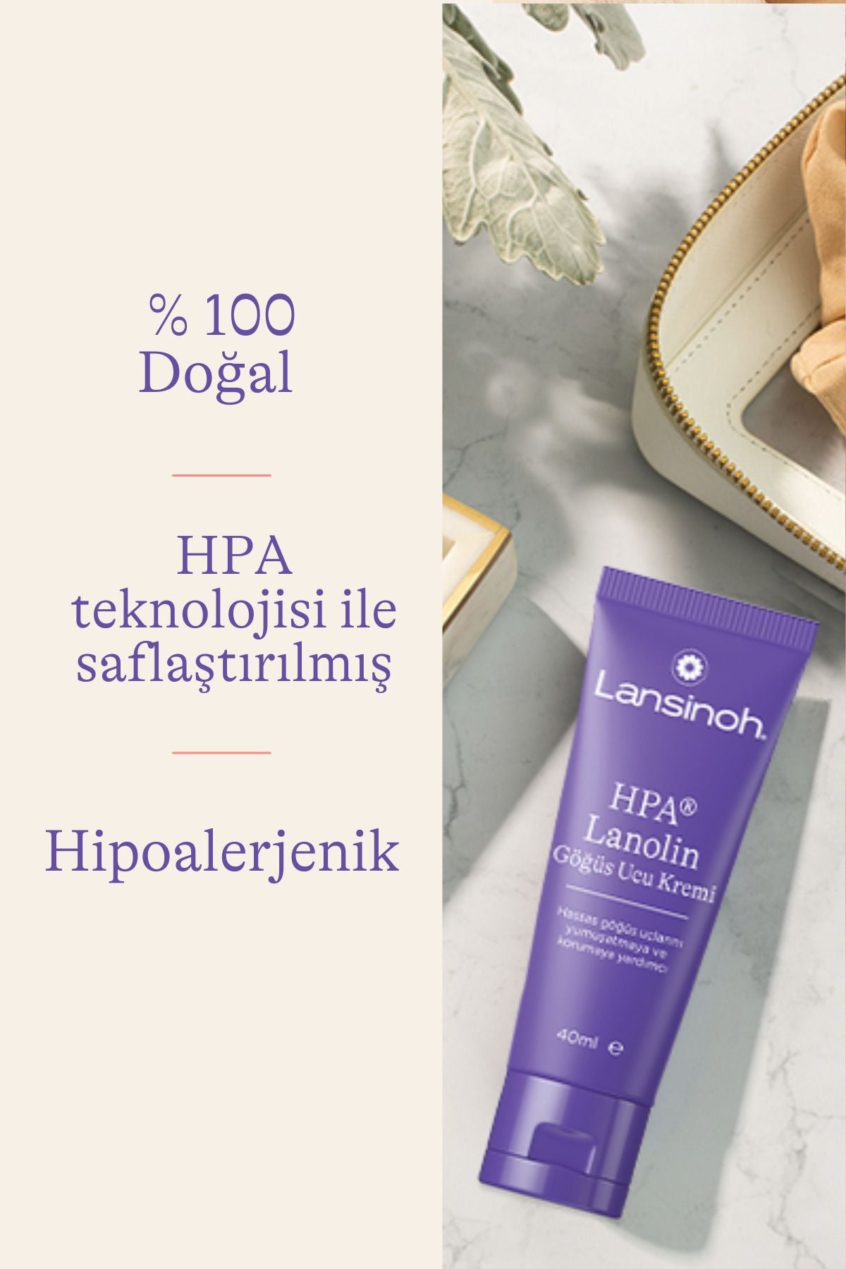 LANSINOHPA® Lanolin Göğüs Ucu Kremi ml