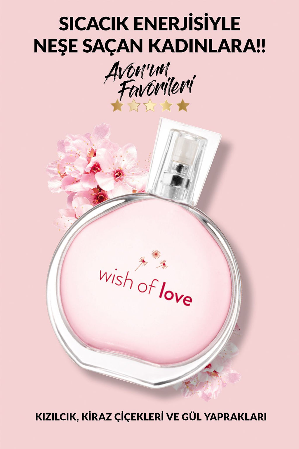 Avon Wish Of Love Kadın Parfüm Edt Ml. İkili Set