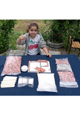 Genel Markalar Minyatür Inşaat Seti 1000 Tuğla 250 Kremit 500 Parke Taşı Meral Spatula Harç