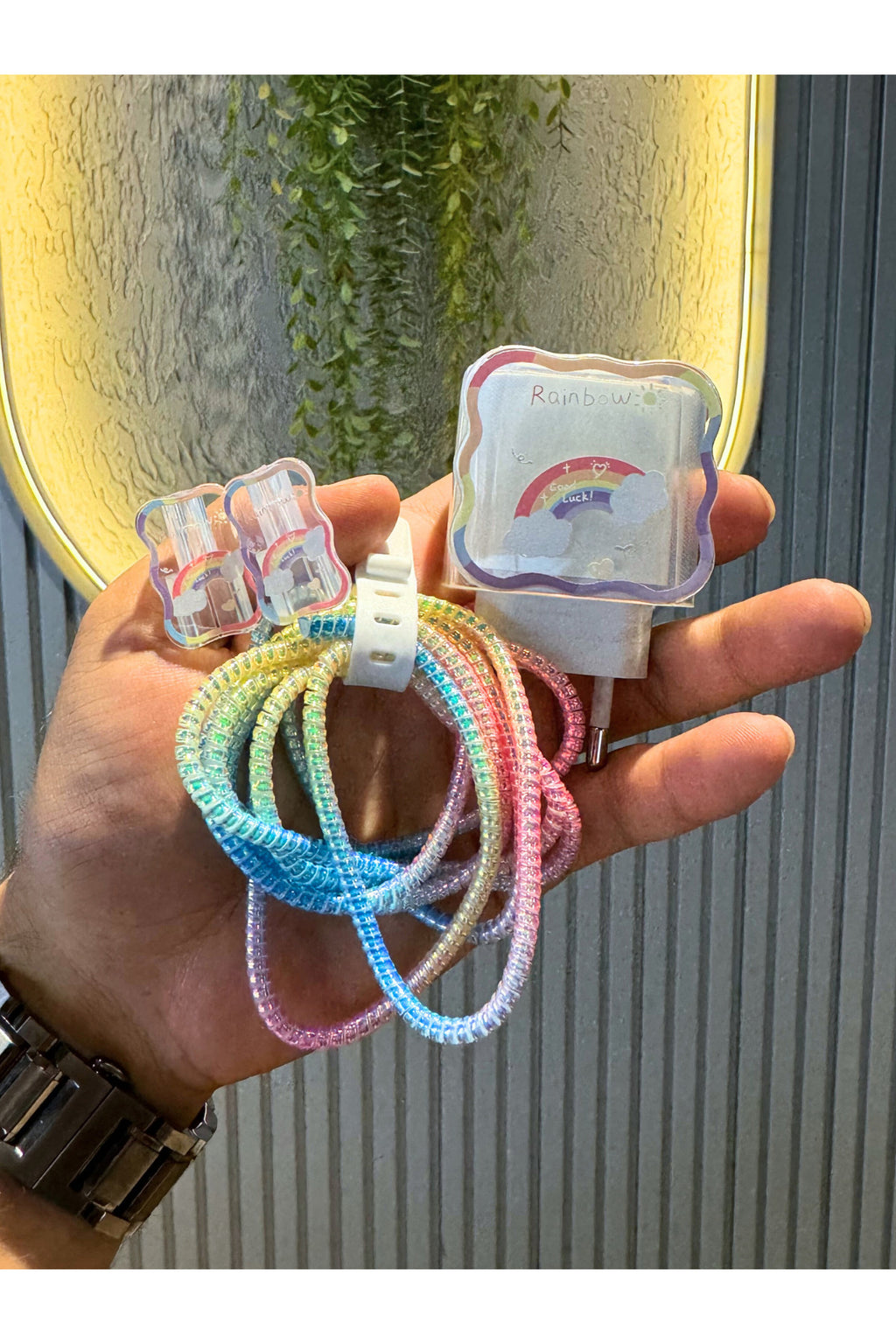 Dublin İphone 18w/20w Uyumlu Şarj Aleti Kılıfı, Şarj Kablosu Koruma Aparatı, Toparlayıcı, Koruyucu