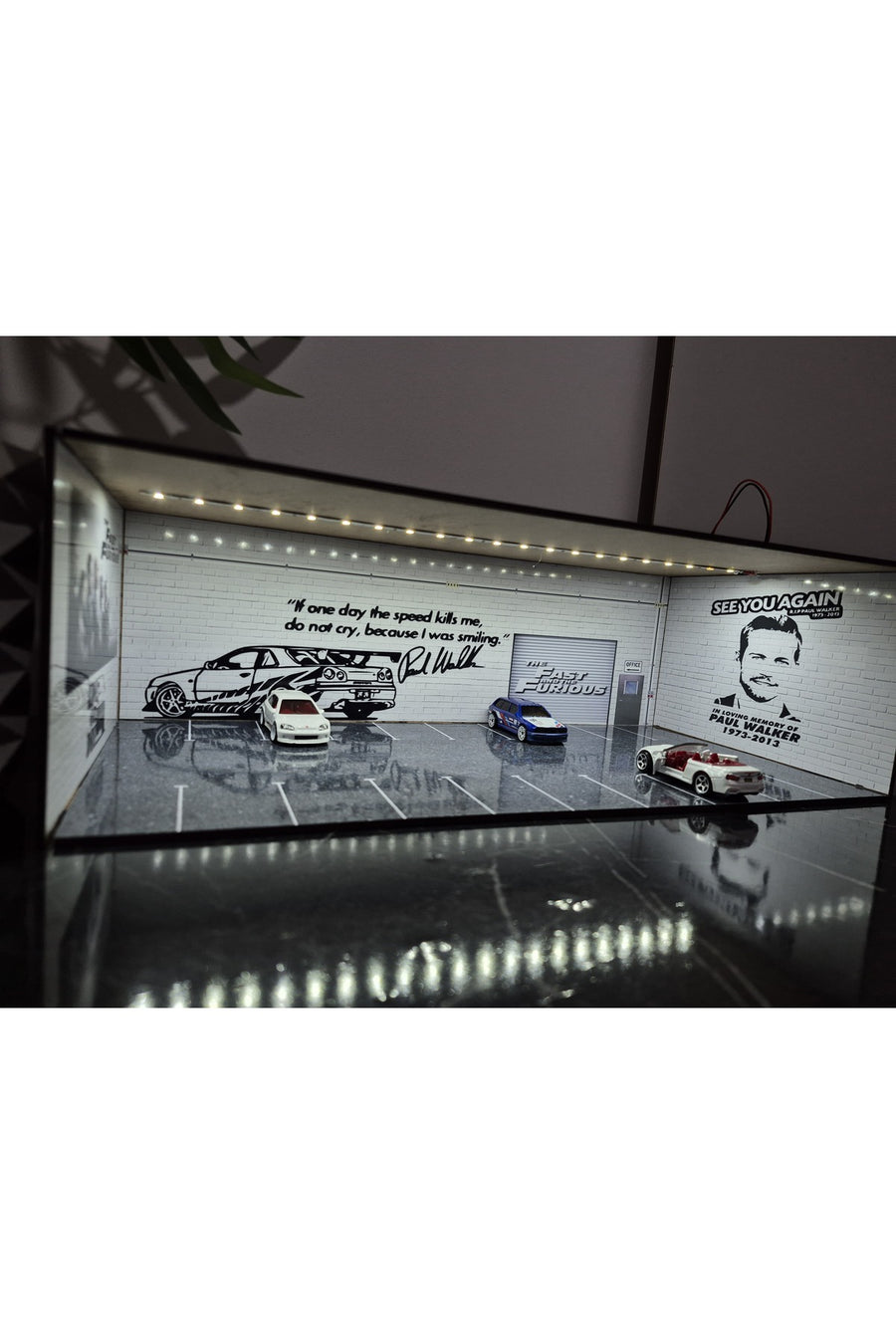 standes Hotwheels uyumlu 1.64 ölçek maket garaj