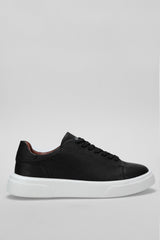 Lufian Tommy Erkek Sneaker Ayakkabı Siyah - Siyah-Beyaz